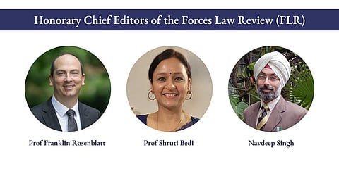 Chief Editors of Forces Law Review 