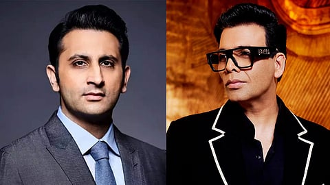 Adar Poonawalla and Karan Johar