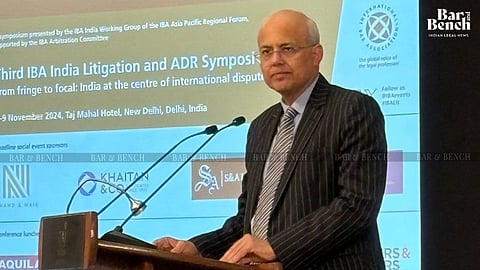 CJ Manmohan IBA litigation symposium