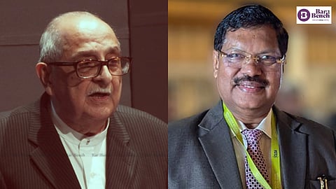Fali Nariman and Justice BR Gavai