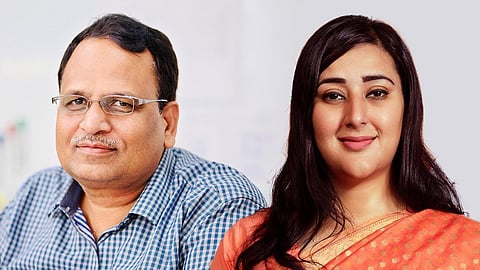 Satyendar Jain and Bansuri Swaraj