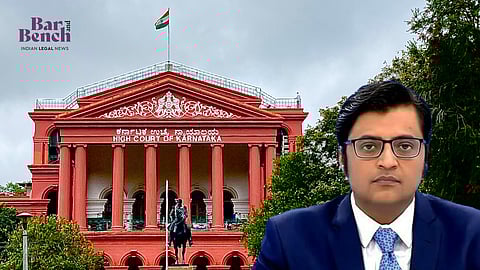 Arnab Goswami and Karnataka High Court