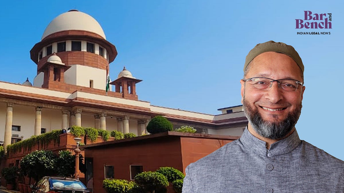 Supreme Court hears Owaisi's plea on Places of Worship Act.