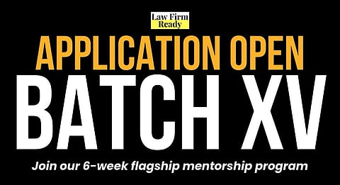 Law Firm Ready XV Mentorship Programme: Apply by January 15
