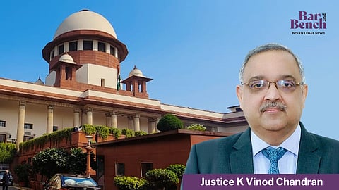 Justice K Vinod Chandran with Supreme Court