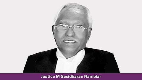 Justice M Sasidharan Nambiar