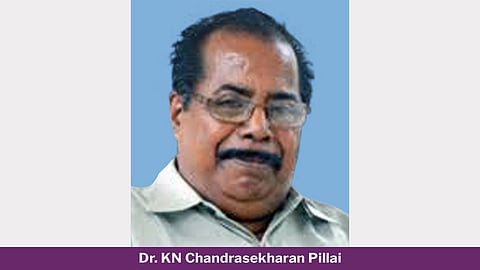 Dr. KN Chandrasekharan Pillai