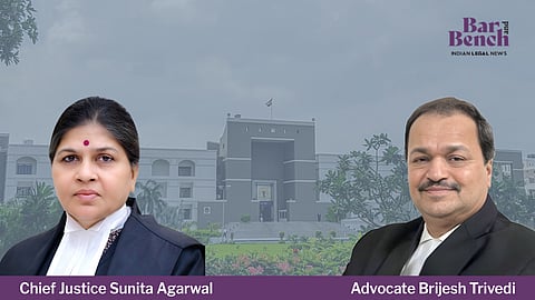  Chief Justice Sunita Agarwal, Advocate Brijesh Trivedi and Gujarat High Court