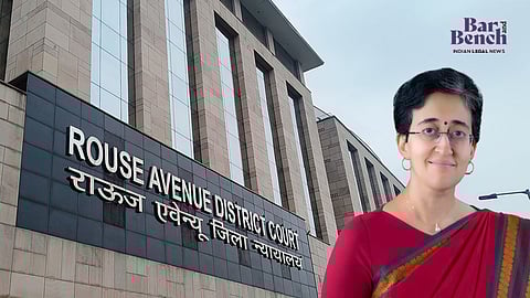 Atishi with Rouse Avenue Court