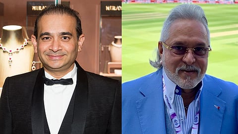 Nirav Modi and Vijay Mallya