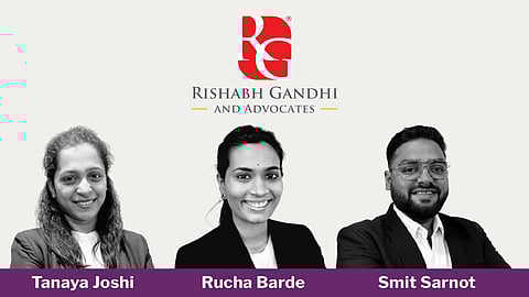 Rishabh Gandhi and Advocates - Tanaya Joshi, Rucha Barde, Smit Sarnot