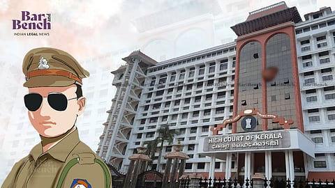 Kerala HC with Police Officer