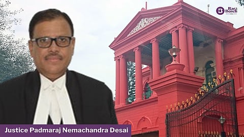 Former Justice Padmaraj Nemachandra Desai, Karnataka High Court 