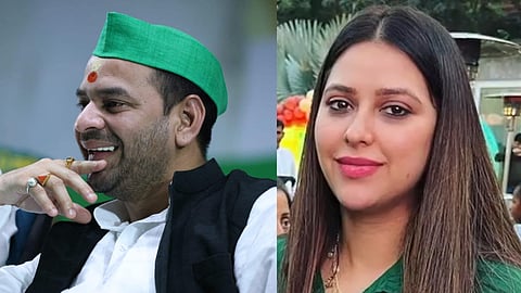 Tej Pratap Yadav and Hema Yadav