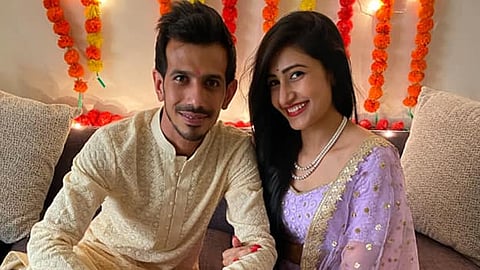 Yuzvendra Chahal and Dhanashree Verma