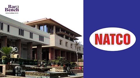 Image of Delhi High Court and NATCO logo