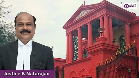  Justice K Natarajan and Karnataka High Court