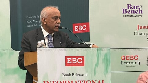 Justice Ramasubramanian at book launch
