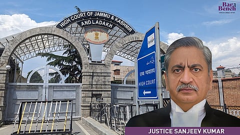 Justice Sanjeev Kumar , Jammu and Kashmir & Ladakh High Court, Srinagar Bench