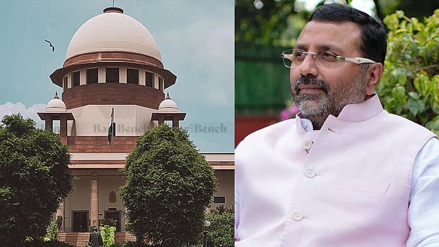 Supreme Court won #39 t entertain contempt plea against Nishikant Dubey for Supreme Court won #39 t entertain contempt plea against Nishikant Dubey for