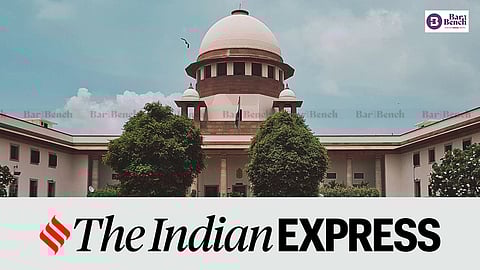 Indian Express Logo, Supreme Court