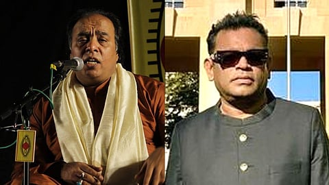 Ustad Faiyaz Wasifuddin Dagar and AR Rahman