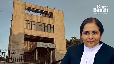 Justice Bela Trivedi with BCI