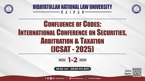 HNLU International Conference on Securities, Arbitration & Taxation