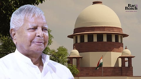 lalu prasad Yadav and supreme court