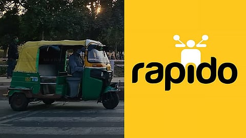auto rickshaws with Rapido bike taxi