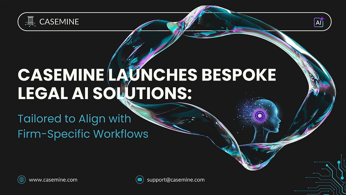 CaseMine Launches Bespoke Legal AI Solutions: Tailored to Aligned with ...