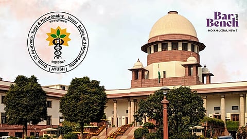  Ministry of AYUSH  and Supreme Court 