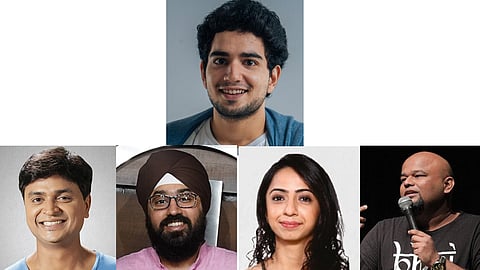 Samay Raina, Vipul Goyal, Balraj Paramjeet Singh Ghai, Sonali Thakar aka Sonali Aditya Desai and Nishant Jagdish Tanwar
