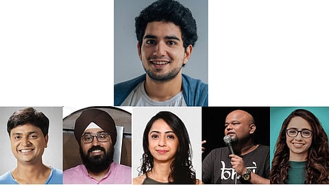 Samay Raina, Vipul Goyal, Balraj Paramjeet Singh Ghai, Sonali Thakar aka Sonali Aditya Desai and Nishant Jagdish Tanwar