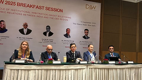 Justice Kotiswar Singh at VIAC DAW session