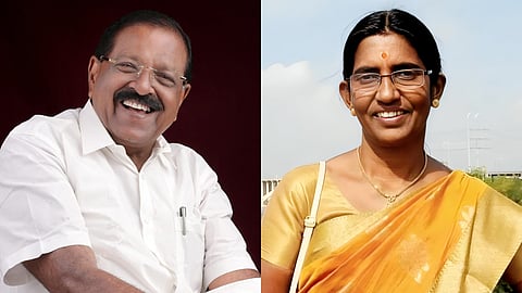 Rajmohan Unnithan and KP Sasikala