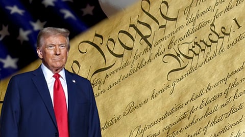 Donald Trump, American Constitution