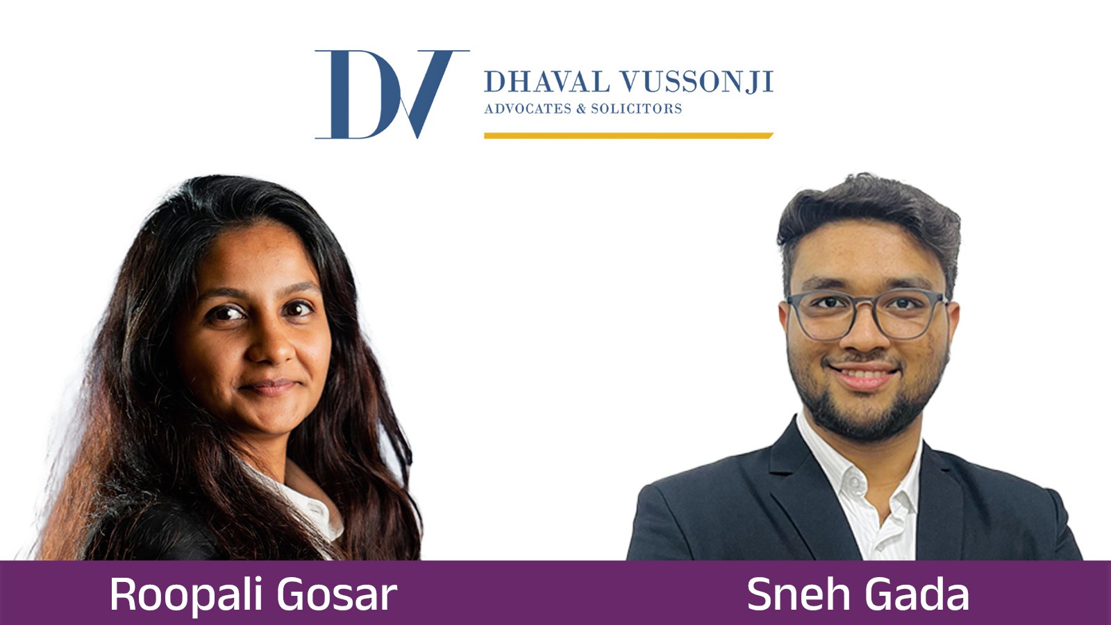 Roopali Gosar, Sneh Gada