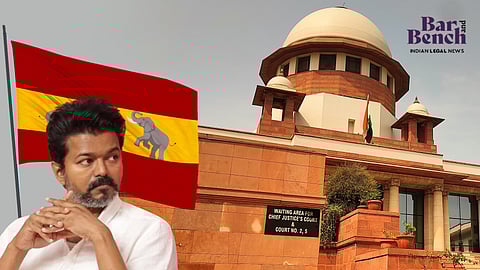 Vijay, TVK Flag and Supreme Court