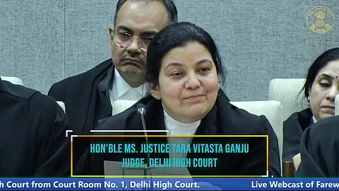 “If you cry, I will cry”: Justice Tara Vitasta Ganju to daughter during Delhi High Court farewell speech