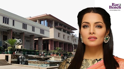 Celina Jaitly with Delhi High Court