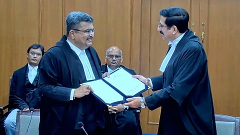 swearing-in-ceremony of Justice Sandeep Natvarlal Bhatt