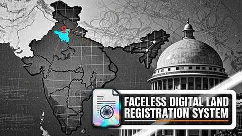 Faceless Digital Land Registration System