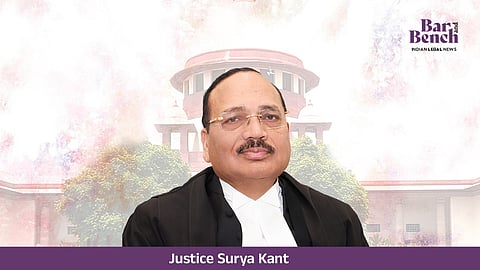 Justice Surya Kant with Supreme Court