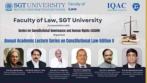 SGT University 2nd Constitutional Law Lectures