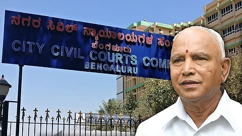 Former CM Yediyurappa and City Civil court of Bengaluru 