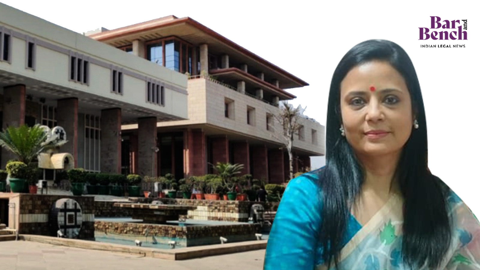 Mahua Moitra with Delhi High court