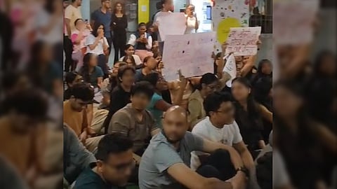 MNLU Mumbai Student Protest