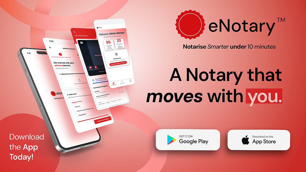 eNotary launches Mobile App | 10 min Notarization