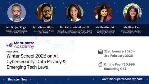 Manupatra Academy Tech Law Winter School 2026